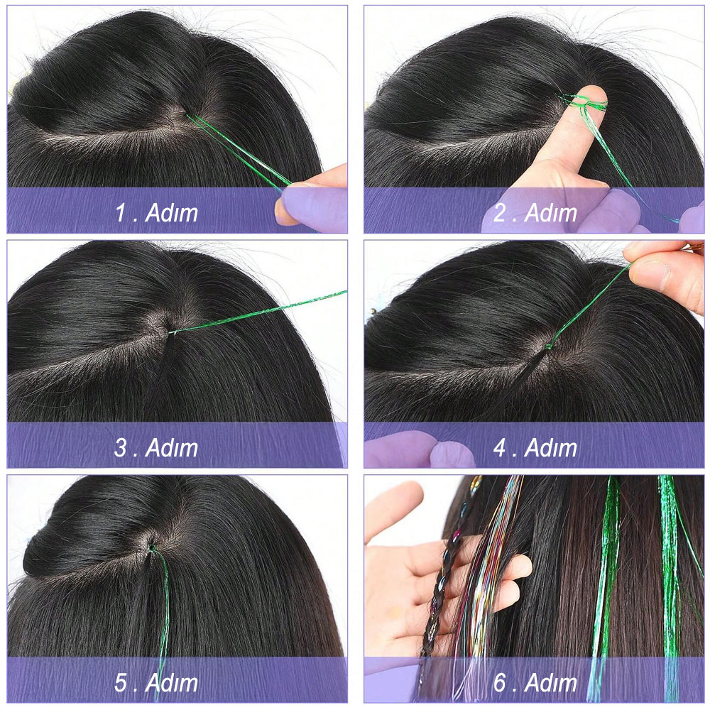 Hair Tinsel Simi / HT13 - Görsel 3