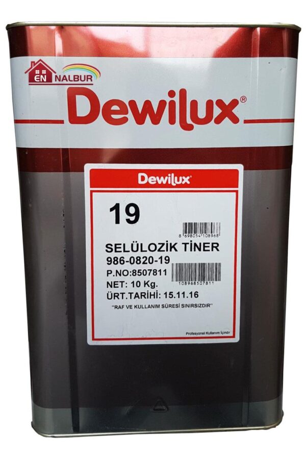 Selülozik Tiner 10 Kg (12 Litre)