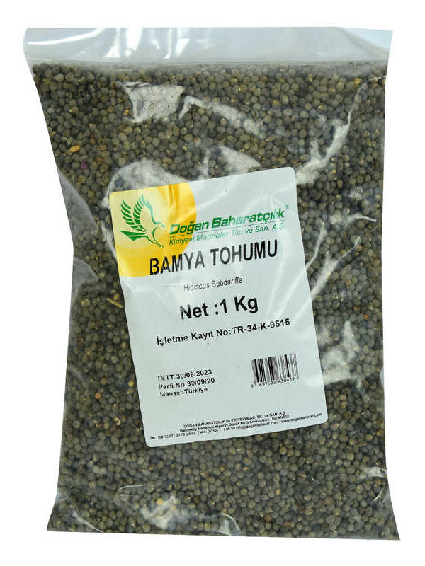 Doğal Bamya u 1000 Gr Paket