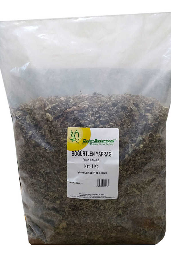 Doğal Böğürtlen Yaprağı 1000 Gr Paket
