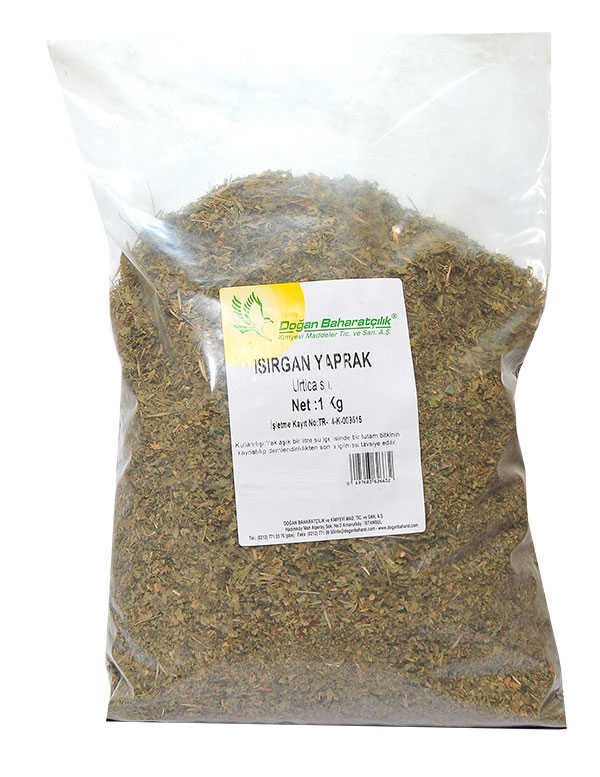 Doğal Isırganotu Yaprağı 1000 Gr Paket