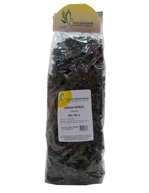 Doğal Isırganotu Yaprağı 50 Gr Paket