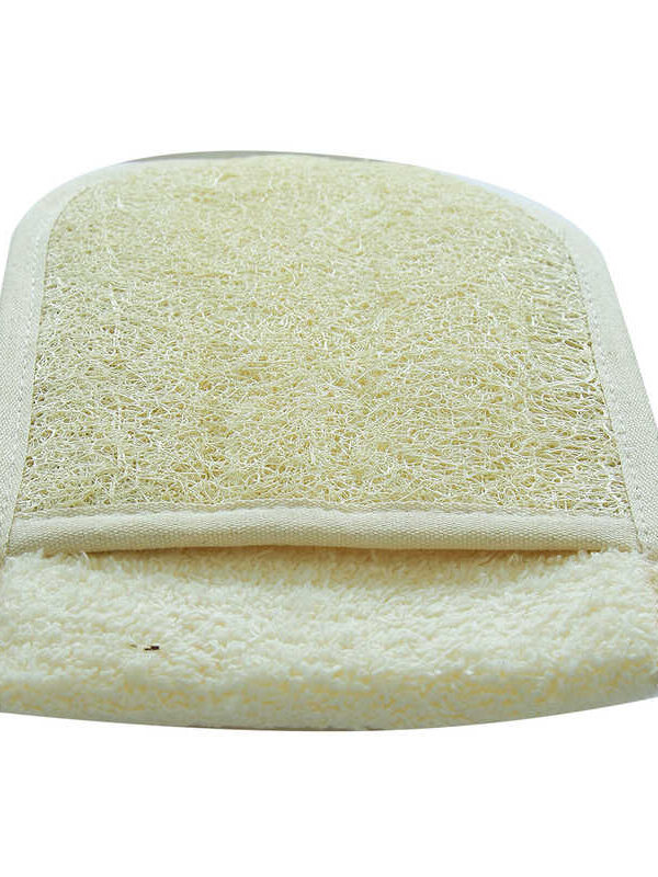 Doğal Kabak Lifli Banyo Duş Eldiveni Kese 15x25 Cm