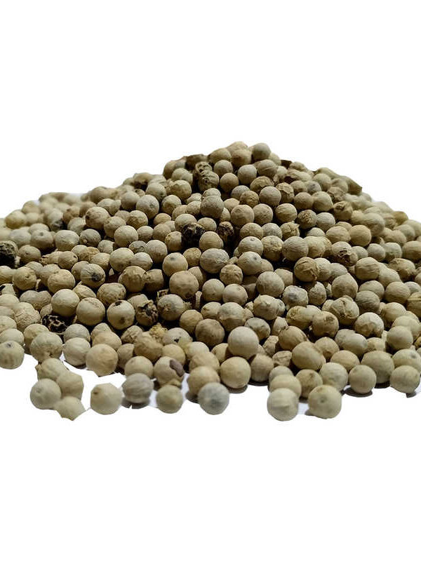 Doğal Tane Akbiber Beyaz Biber Beyaz Karabiber 100 Gr Paket