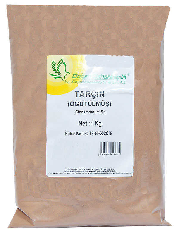 Tarçın Öğütülmüş Doğal 1000 Gr Paket