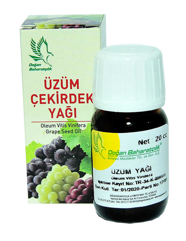 Üzüm Çekirdeği Yağı 20 cc