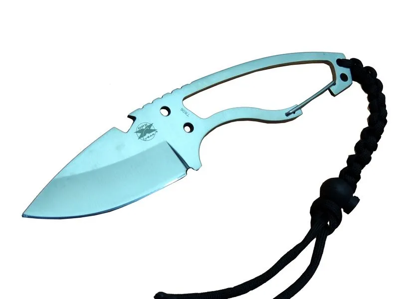 DPX Gear Heat Hiker TX06WY Kamp Bıçağı 20 cm - lı Metal Sap, Açacaklı, İpli