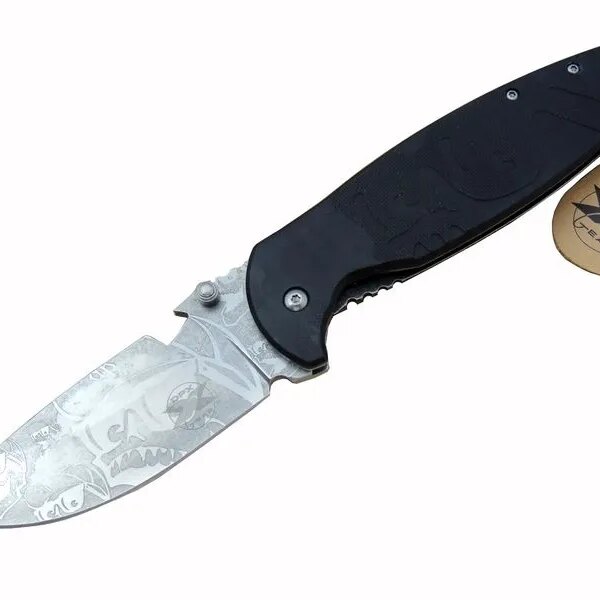 DPX Gear HST-1238 Desenli Outdoor Çakı 23,5 cm - Açacaklı, Cam Kırma Perçinli, Kılıflı