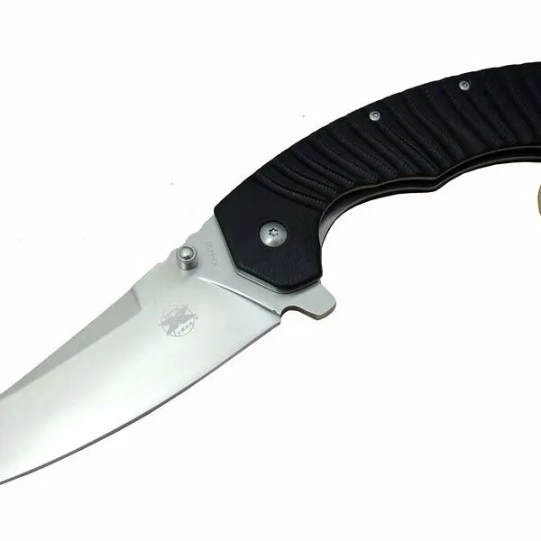 DPX Gear Kunamy KI 4450 BK Outdoor Çakı 23 cm - Kaymaz Sap, Otomatik, Kılıflı