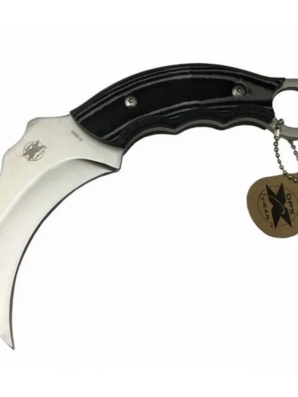 DPX Gear Scorpion X 0580 Karambit Outdoor Bıçak 20 cm - Kılıflı