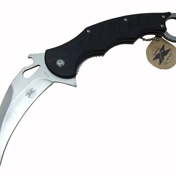 DPX Gear X 0561 Karambit Outdoor Çakı 23 cm - Otomatik, Kılıflı