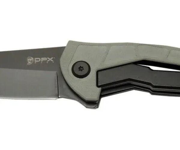DpxGear Sugga 915B GRN Siyah Kamp / Outdoor Çakı 17,5cm - Yarı Otomatik, Kemerlikli, Kutulu