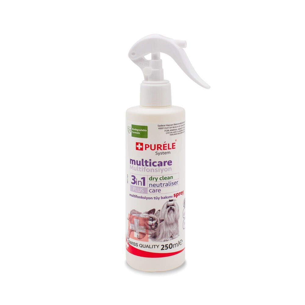 3IN1 Multifonksiyon Care Kedi Köpek Bakımı Spreyi 250 ml