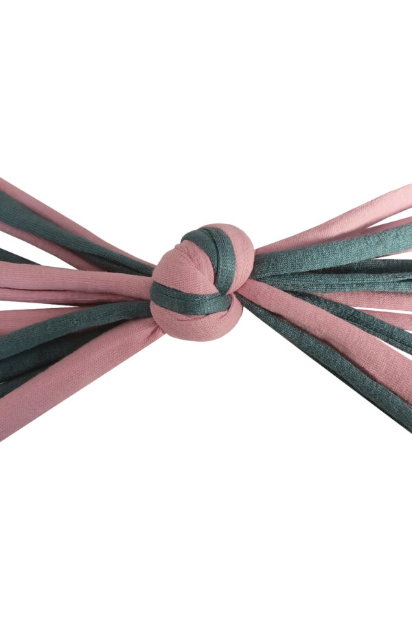 Kedi Oyuncağı Düğümlü İp 2 cm - 16 cm Pembe-Mi