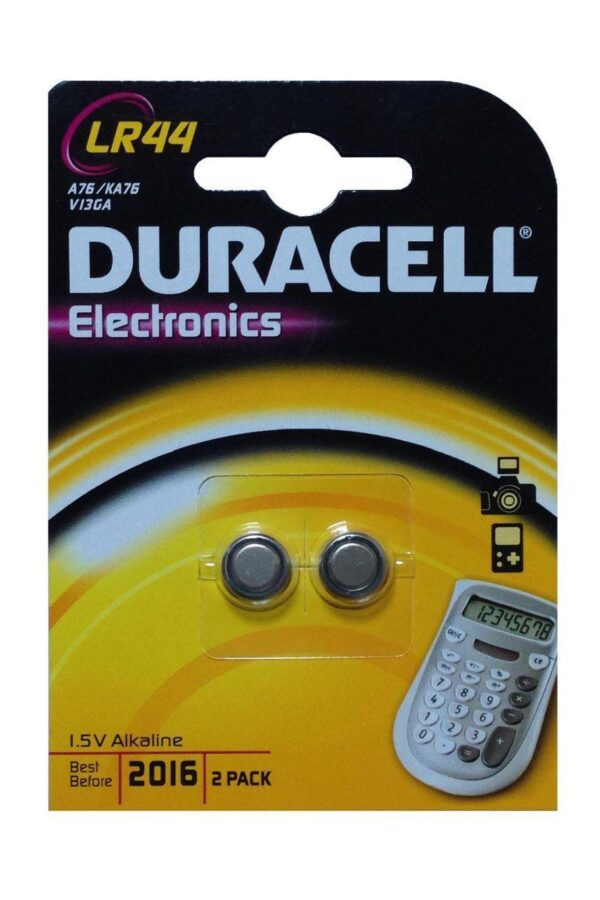 LR44/AG13/A76 1.5 Volt lin Pil 2'li Paket