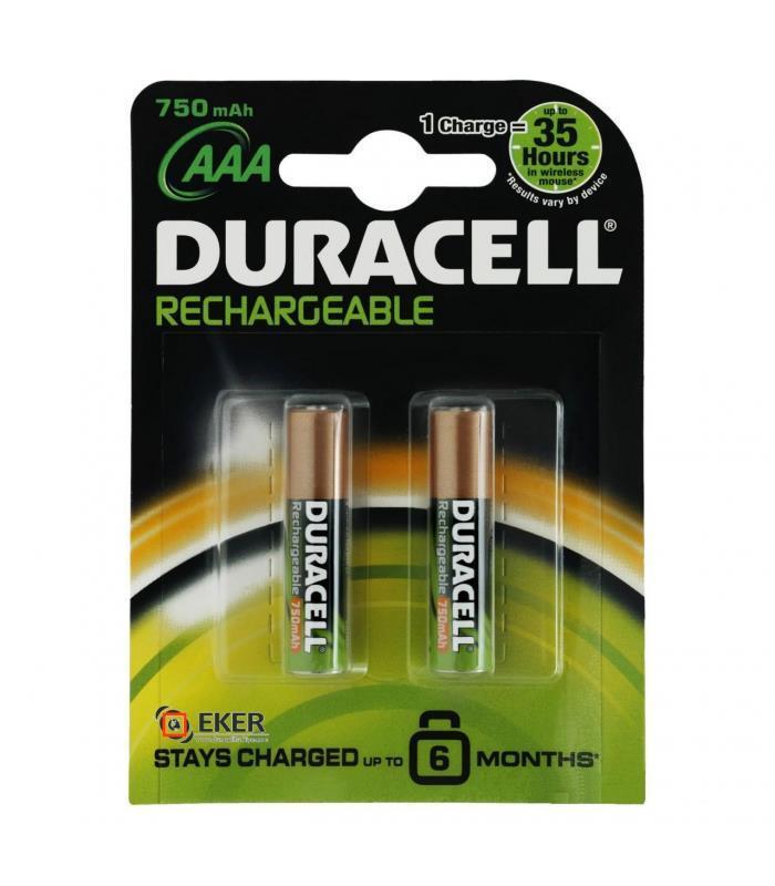 Şarjedilebilir İnce m Pil 2'li AAA 750 mAh
