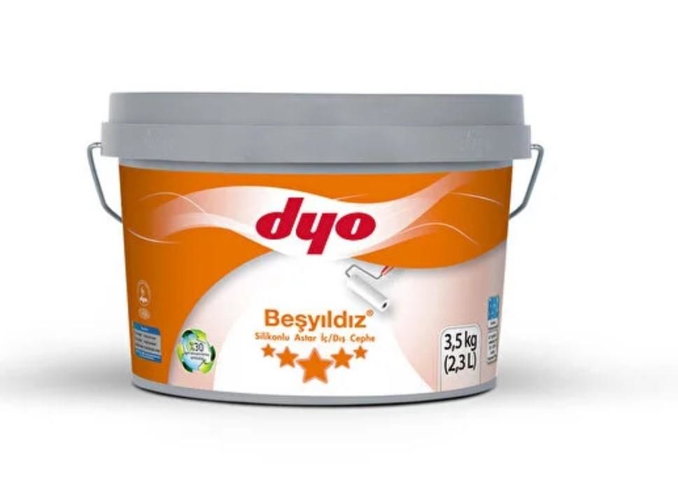 Beşyıldız lu İç Dış Astar 3,5 Kg Beyaz - Görsel 2
