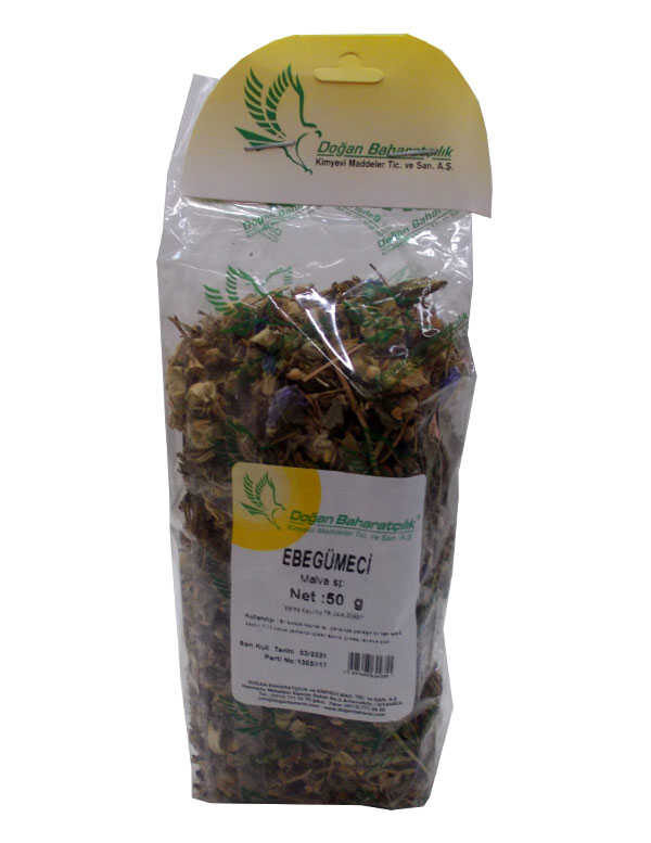 Ebegümeci Otu Doğal 50 Gr Paket