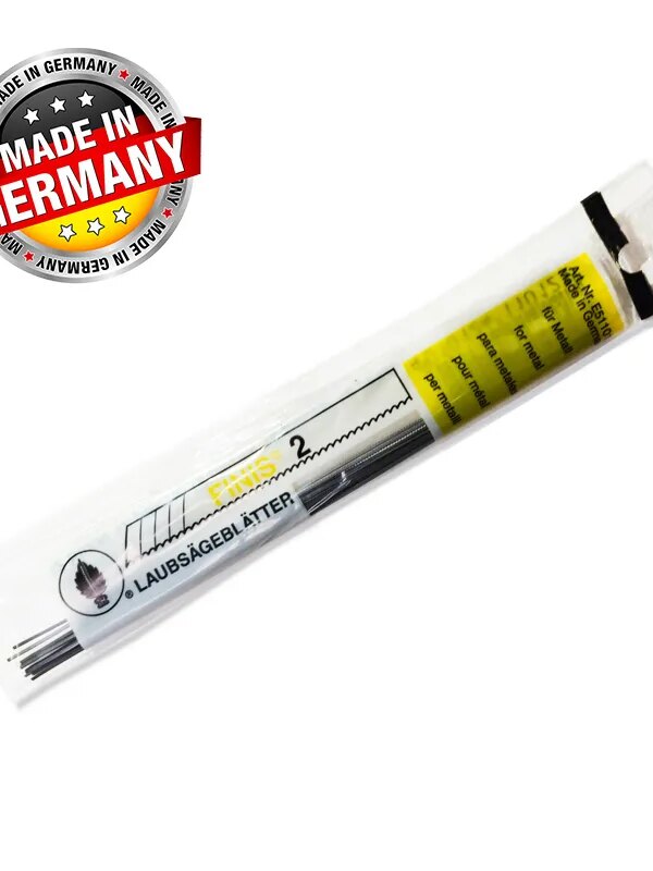 Eberle Finis Düz Hassas Metal Kıl Testere Ağzı No:5 - 12 Adet
