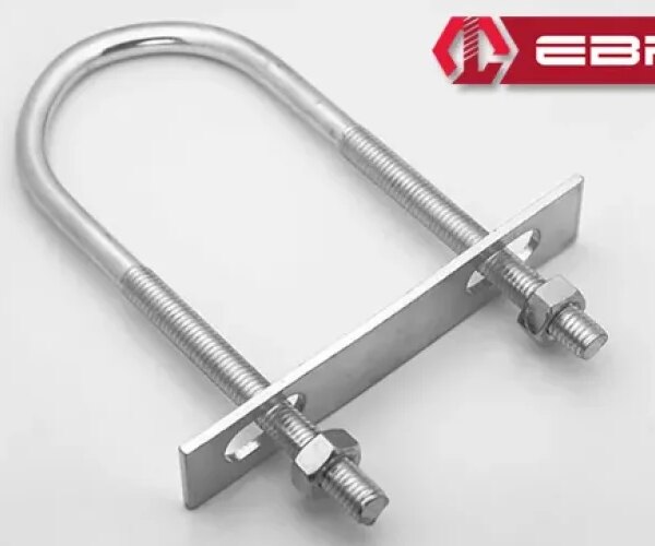 Ebru U Civata, Karşılık Demiri + Somunlu - M6x30 - 2 Set