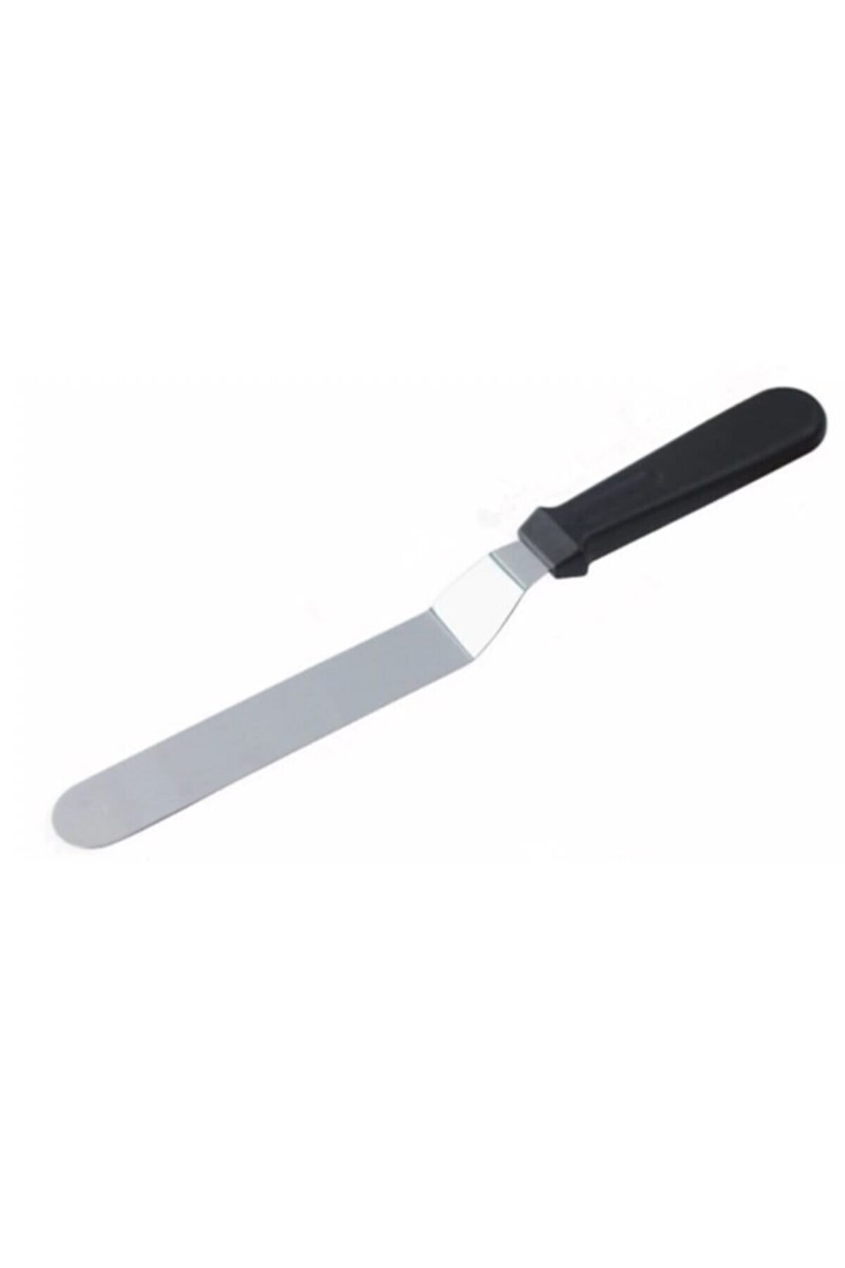 Eğik Pasta Sıvama Spatulası Metal 33 Cm - Görsel 2