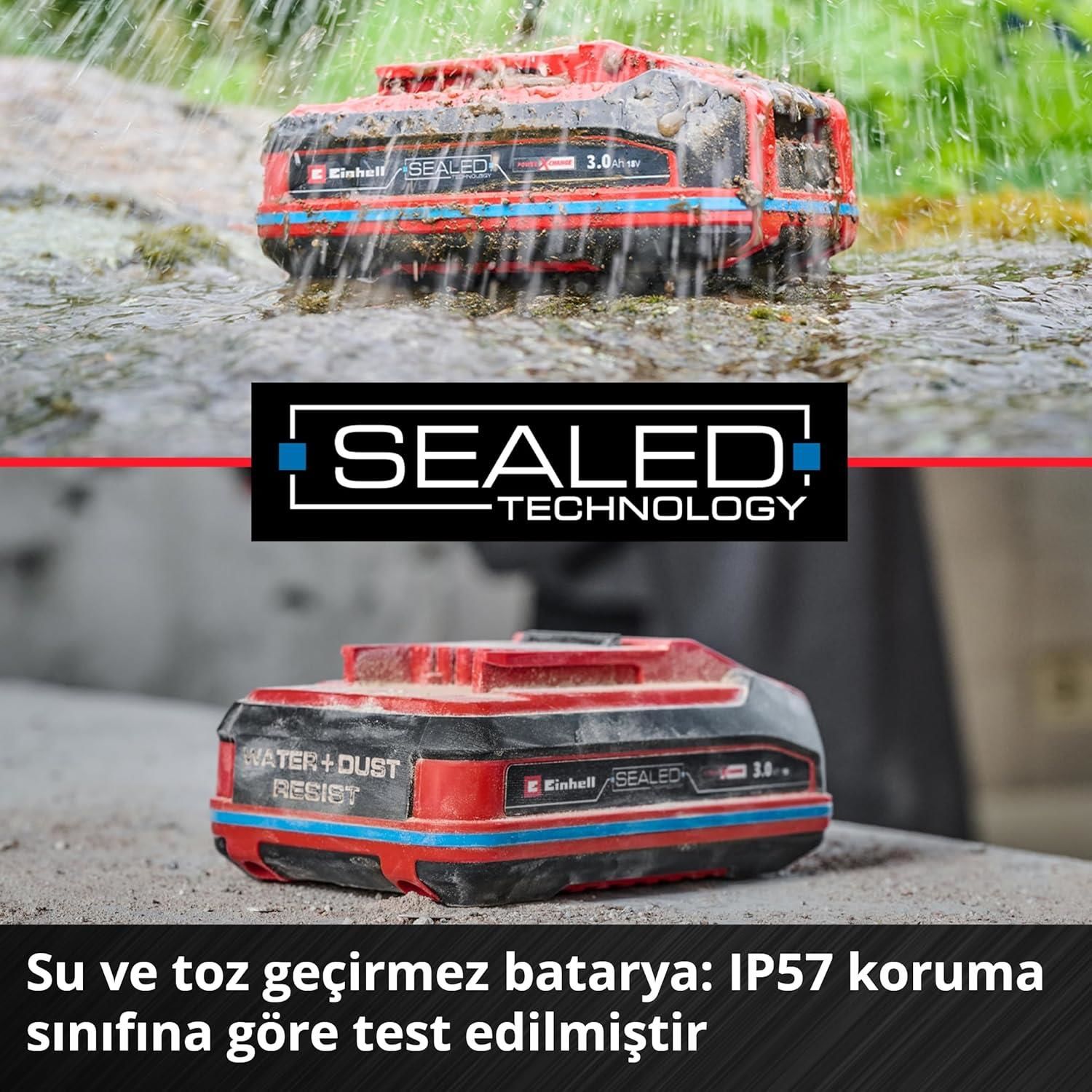 Sealed Li-on Akü 18 Volt 4,0 Ah Plus - Görsel 3