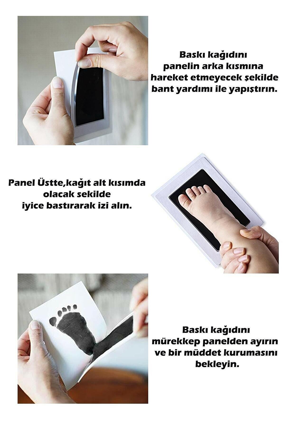 El Ayak İzi Kalıbı Seti - Görsel 5