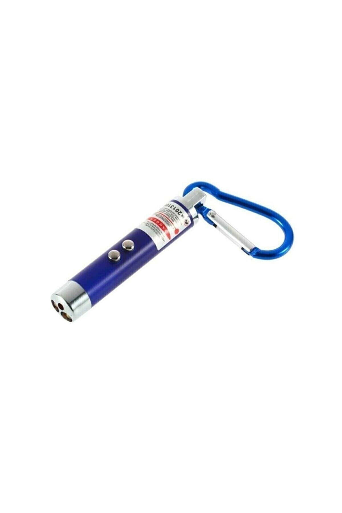 lık Işıklı lık 3 Fonksyonlu Lazer Led Fener - Görsel 2