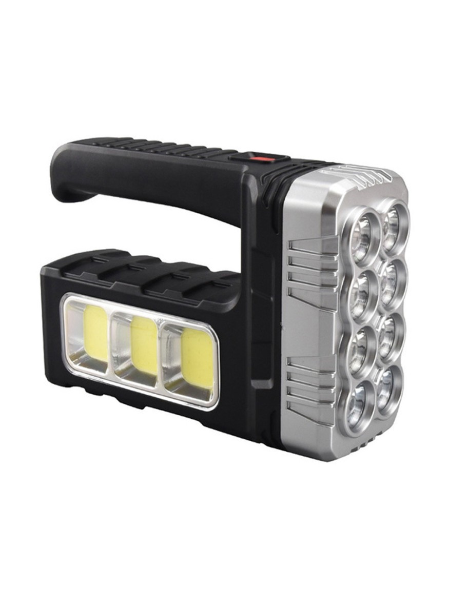 Solar Panelli Ledli Power Cob Fener - Görsel 4