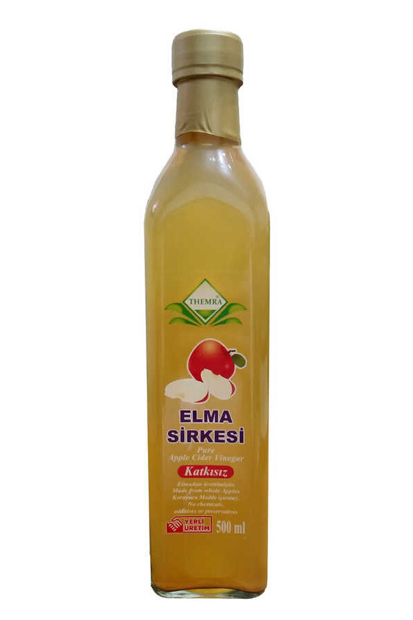 Elma Sirkesi Cam Şişe 500 ML