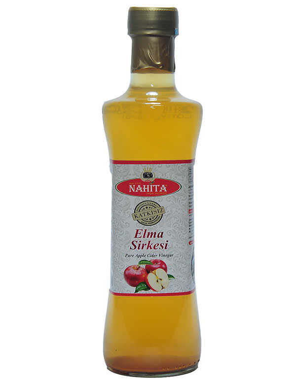 Elma Sirkesi Doğal Katkısız Cam Şişe 500 ML