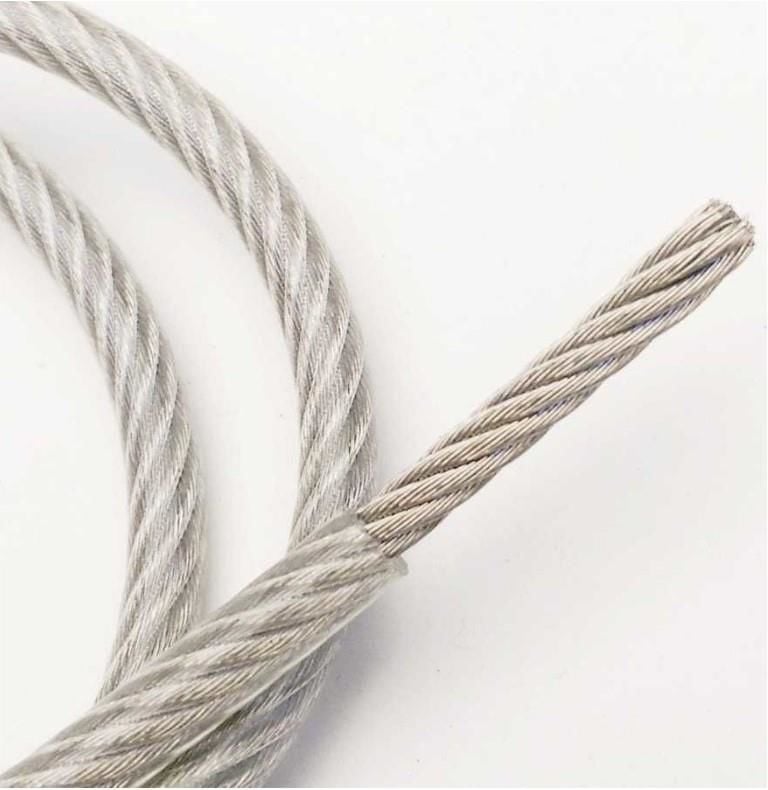 İzoleli Çelik Halat 8 mm 5 Metre