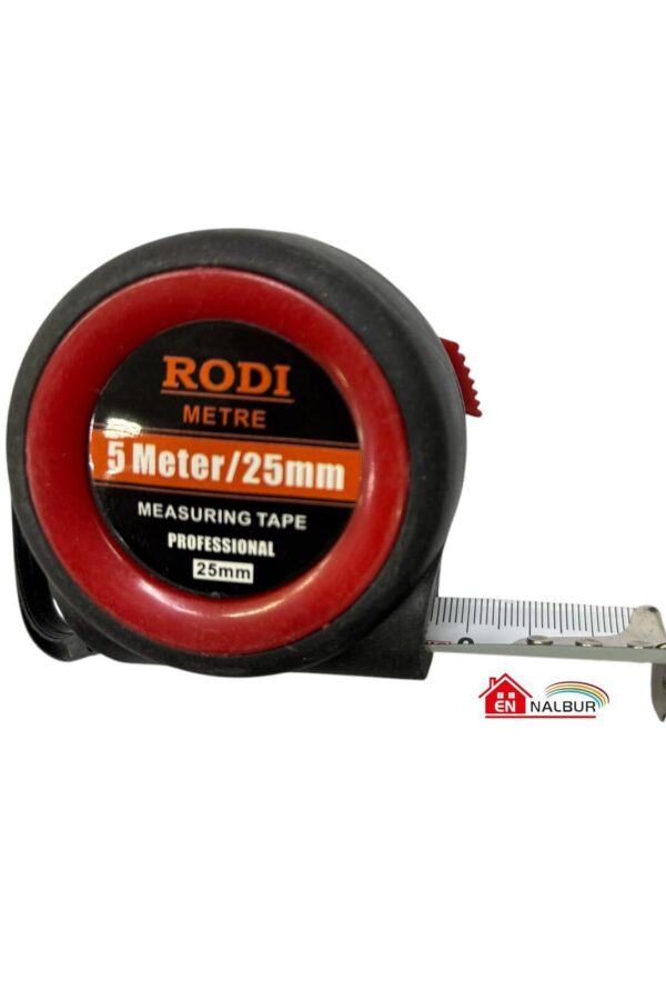 Rodi Şerit Metre 5 Metre 25 mm