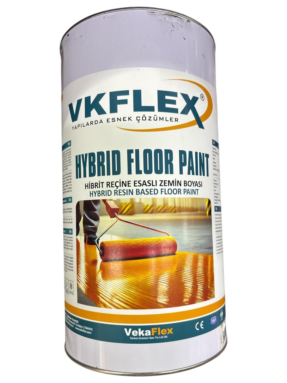 Vkf Hybrid Floor Zemin Boyası 5 Kg Ral 3020