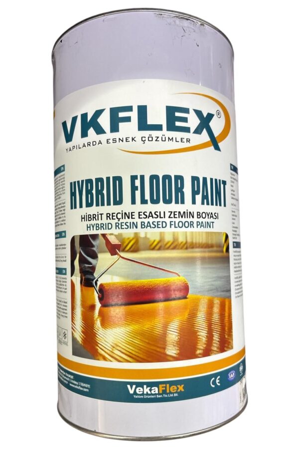 Vkf Hybrid Floor Zemin Boyası 5 Kg  Ral 9005