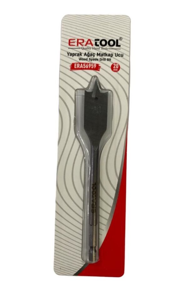 Eratool 56959 Altıgen Yassı Ahşap Maktap Ucu 20 mm