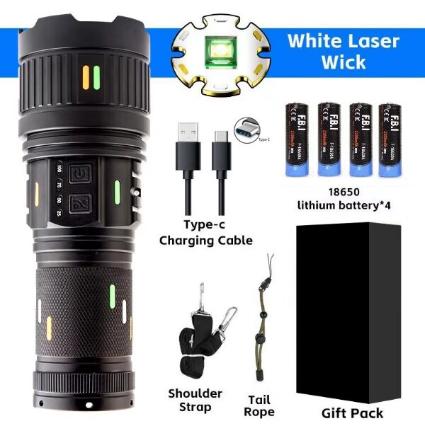 F.B.I Pro F-3001 Alüminyum TG LED Güç Göstergeli Type-C Şarjlı  100 W