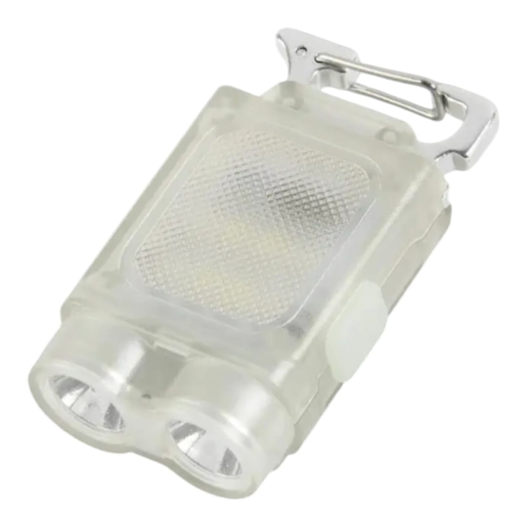 F.B.I V15 EDC 1200LM lık Işık Tip-C Şarj Edilebilir Taşınabilir Mini Torcıknatıs Klips Ile Kamp Cep Fener