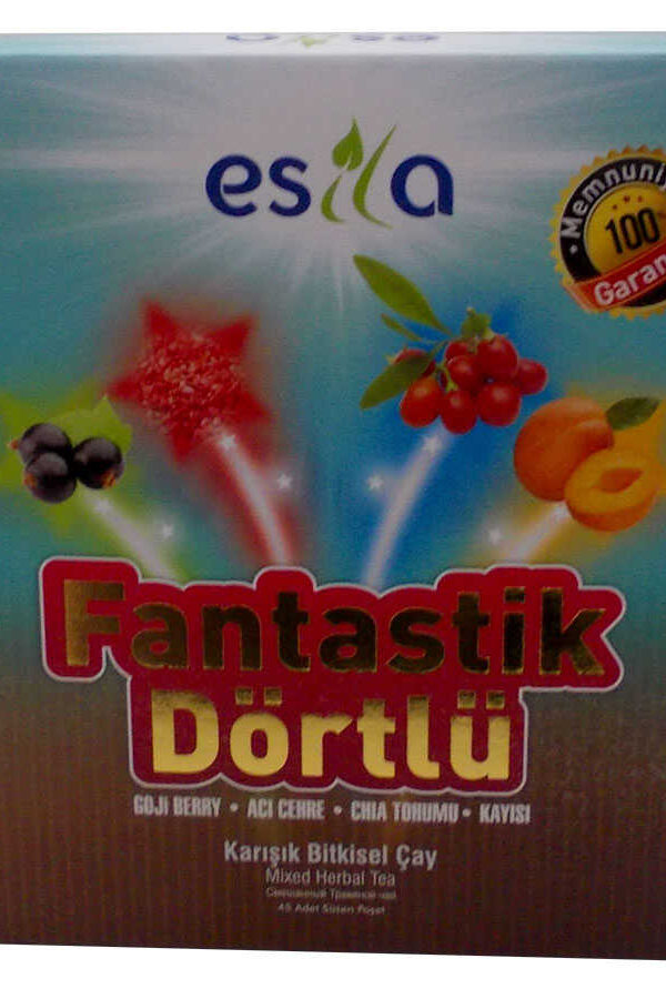 Fantastik Dörtlü sel Yaz ı 45 Süzen Poşet