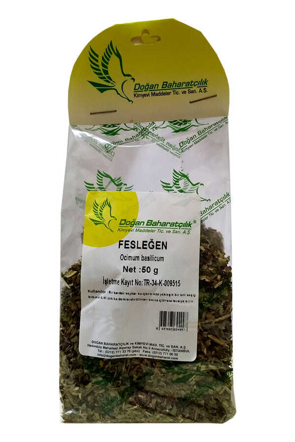 Fesleğen Doğal 50 Gr Paket