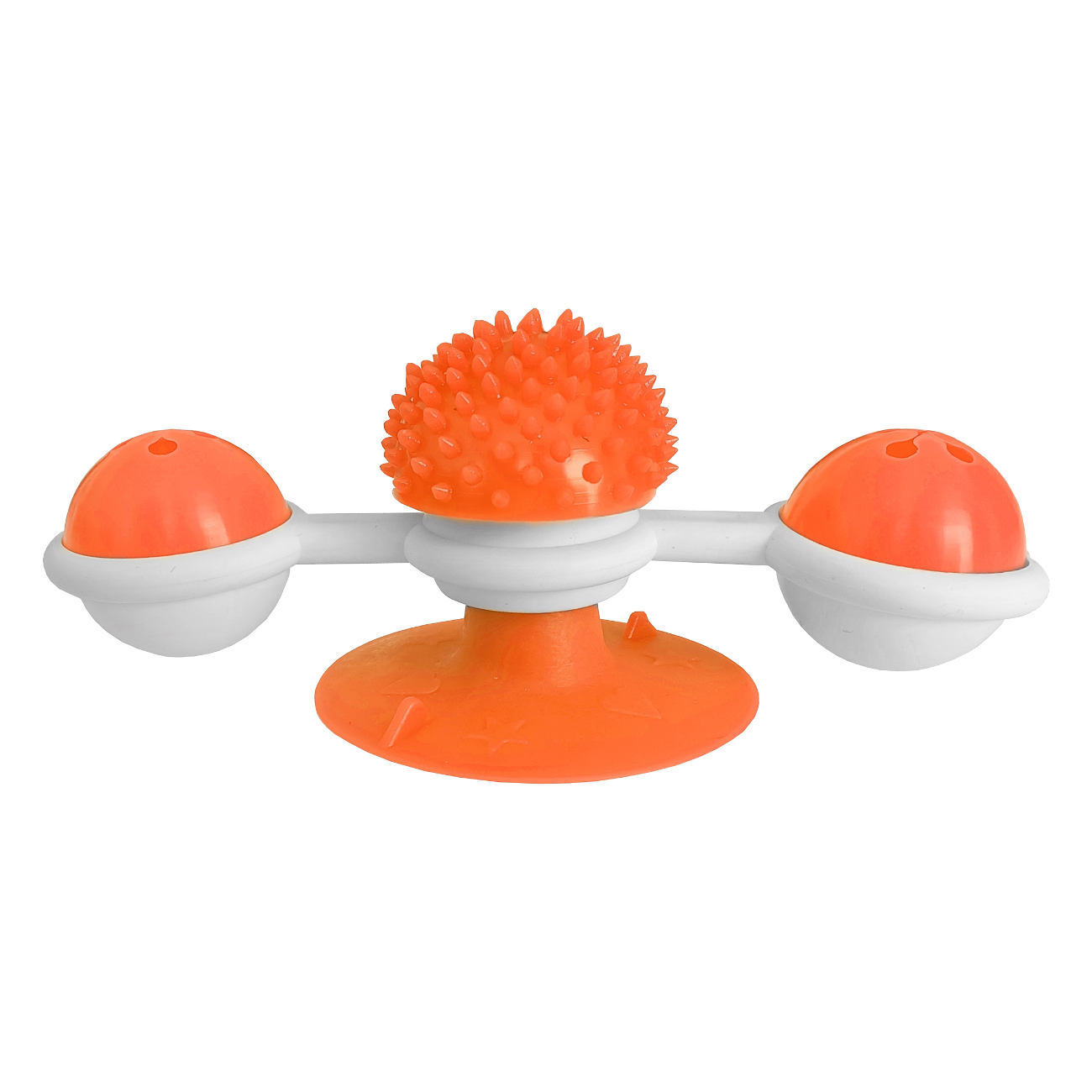 Vantuzlu Fırıldak Toplu Dönen Kedi Oyuncağı 8 cm-18 cm Tcu - Görsel 2