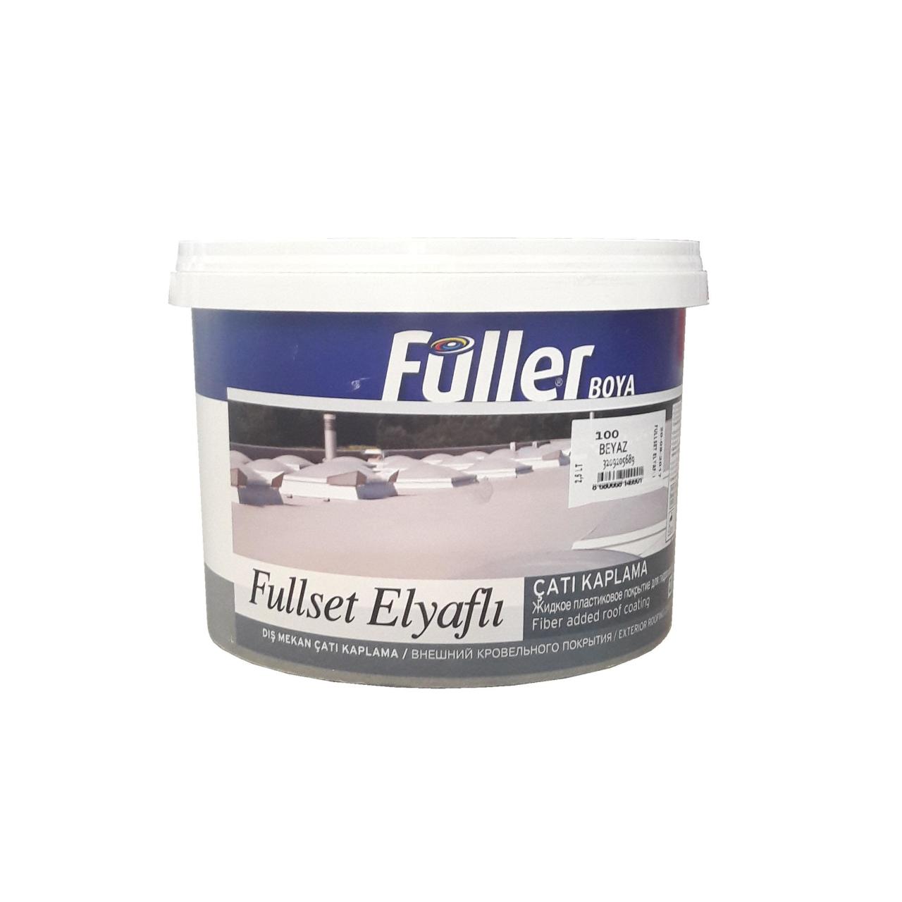 Fullset Elyaflı Çatı Kaplama 2,5 Litre Beyaz