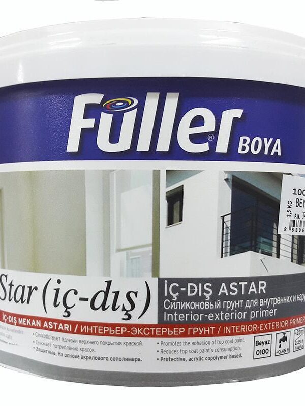 A-Star İç Dış Cephe Astar 3,5 Kg Beyaz