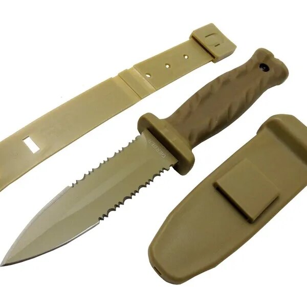 Gerber Knives S30V Haki  Bıçağı 22cm - Testere Detaylı, Kılıflı