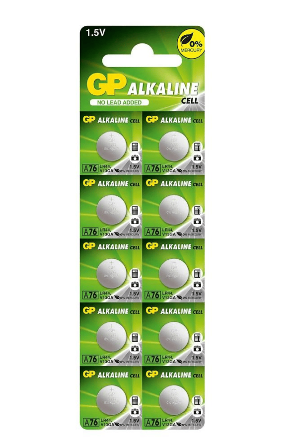 GP LR44 A76 1.5V lin Pil 10'lu Paket