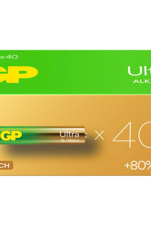 GP Ultra lin AAA İnce m Pil 40'lı Paket