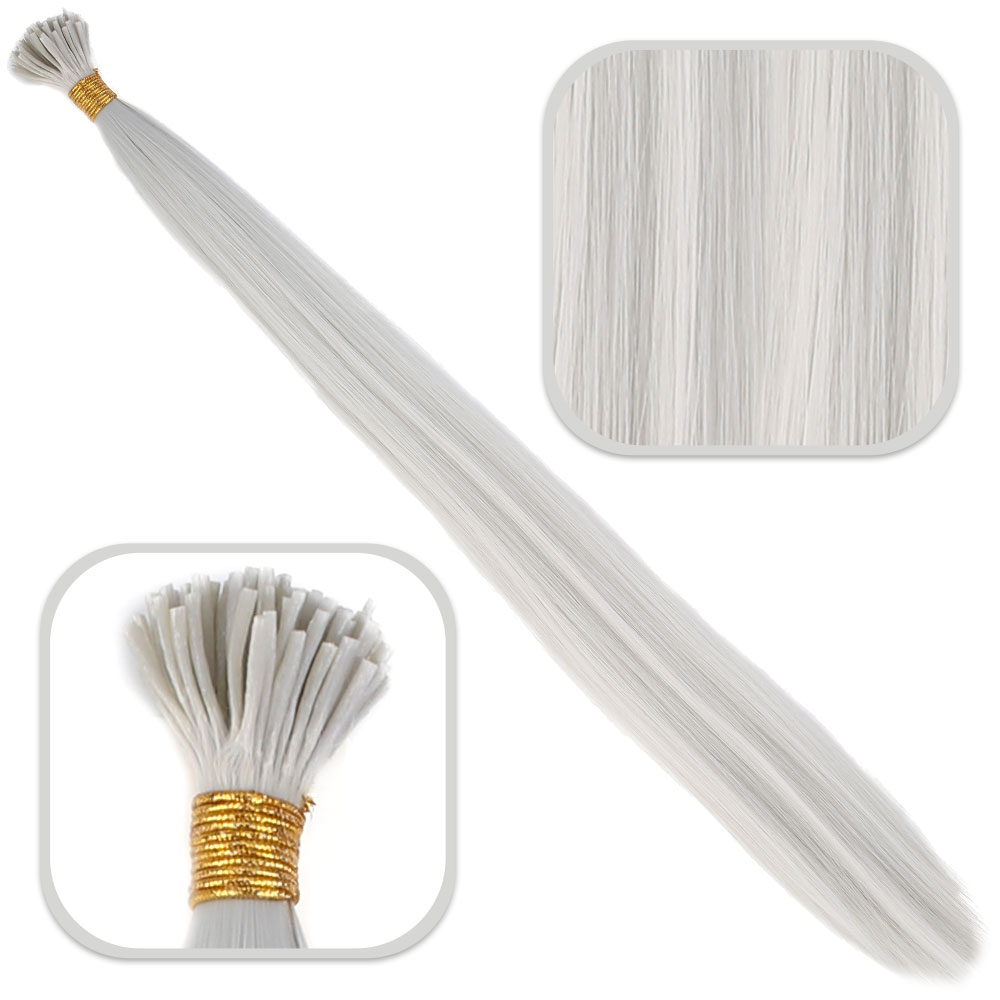 Fiber Sen Boncuk Kklık Renkli / Açık Gri / 100 Adet