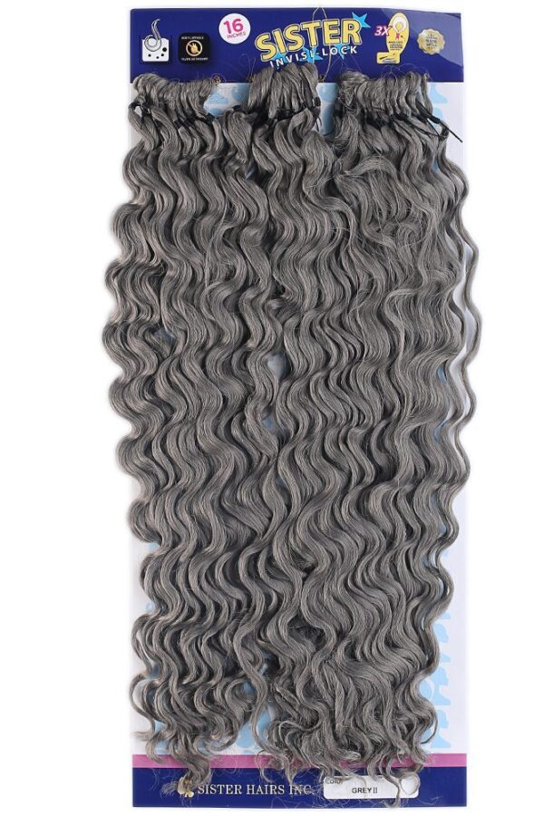 Afro Daası  / Orta Ton Gri Grey 2