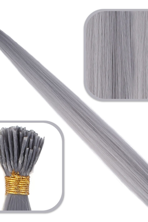 Fiber Sen Boncuk Kklık Renkli  / Koyu Gri / 100 Adet
