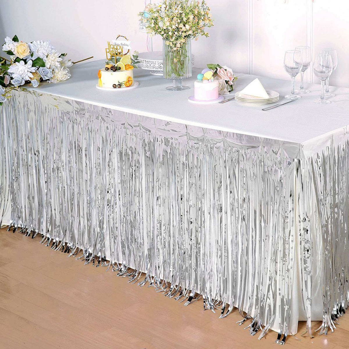 Metalize Masa Eteği 275x75 cm – Kendinden Yapışkanlı - Görsel 2